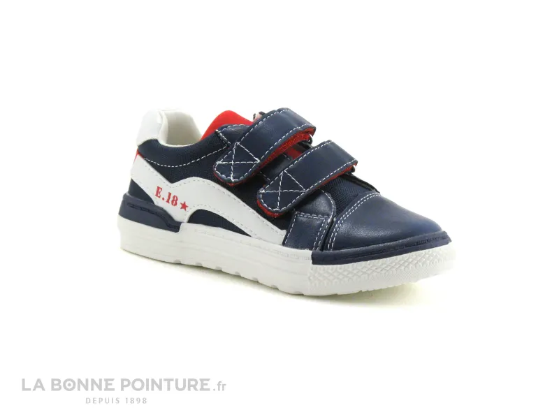 Achat chaussures Ta Tribu Bébé Chaussure, vente Ta Tribu VESTI navy - Basket velcro GARCON