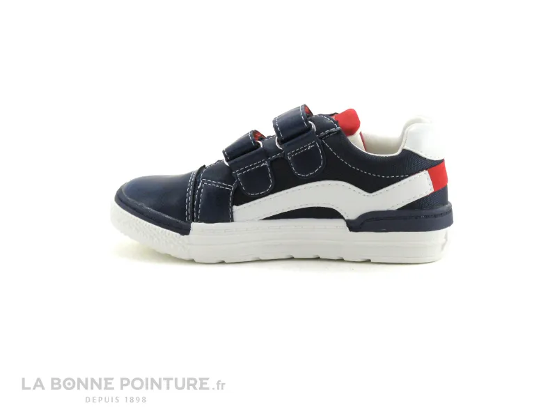 Achat chaussures Ta Tribu Bébé Chaussure, vente Ta Tribu VESTI navy - Basket velcro GARCON