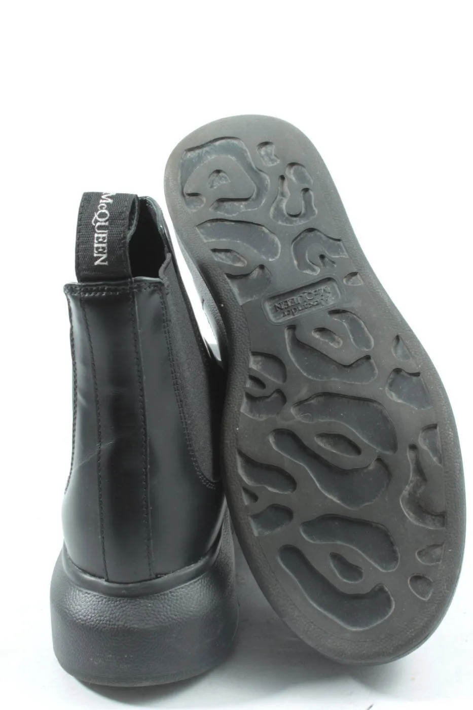Alexander McQueen Chelsea Boot noir style décontracté