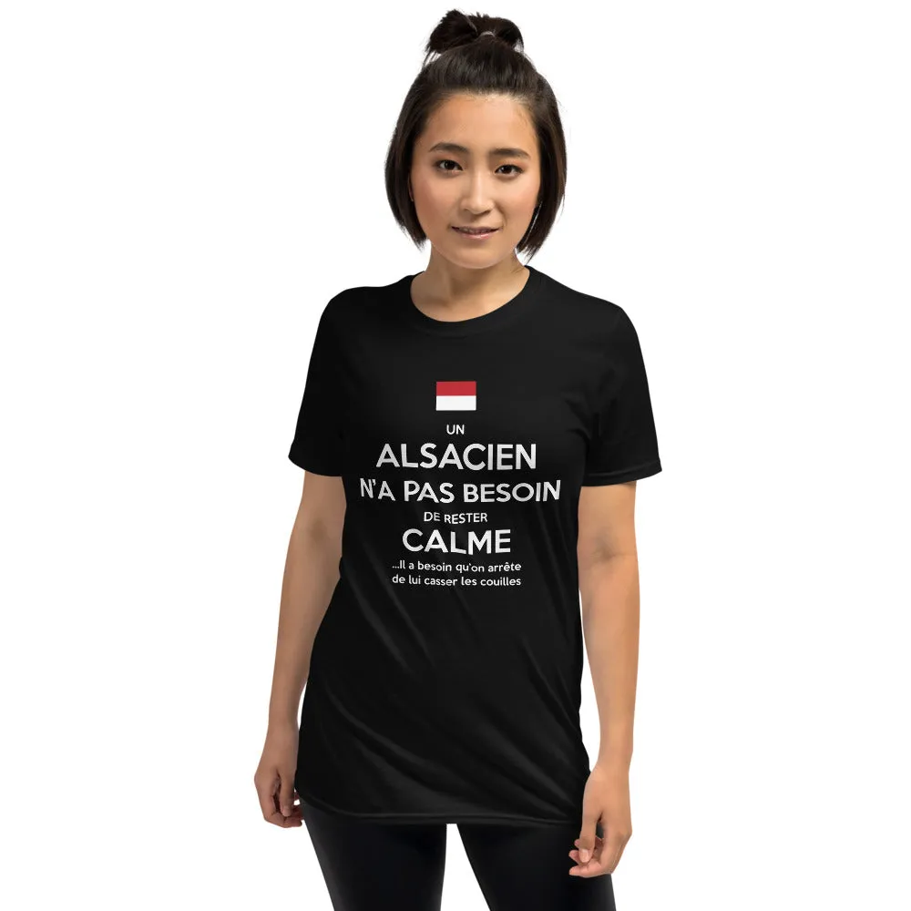 Alsacien rester calme - T-shirt Standard