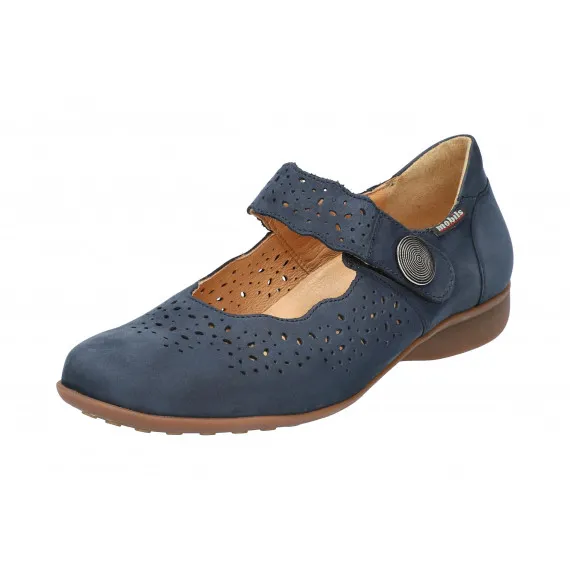 Ballerines FABIENNE Bleu