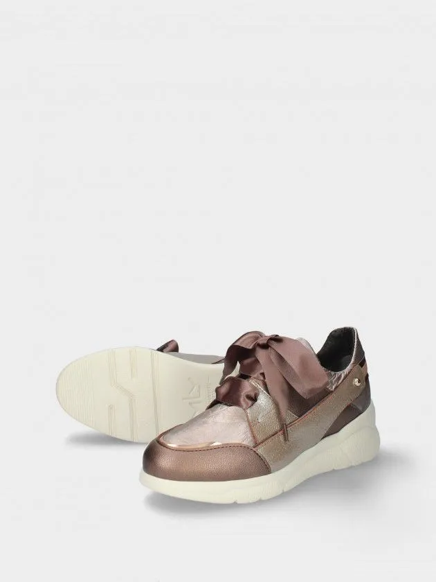 Basket Taupe avec Cale Aurea 37