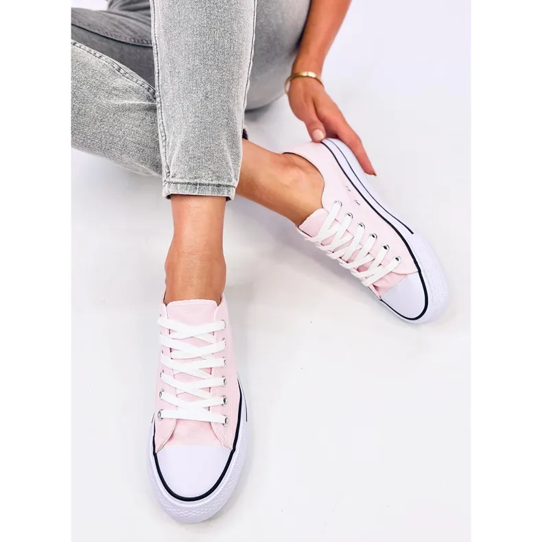 Baskets classiques femme Fargis Rose