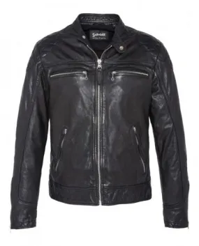 BLOUSON STYLE  MOTARD LCSPYDERWX NOIR HOMME