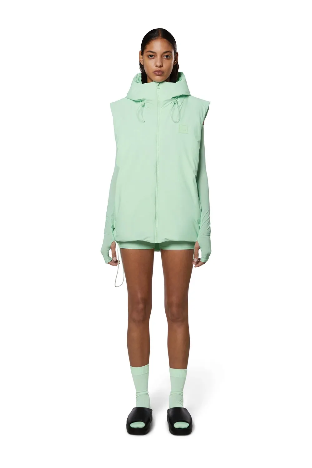 Bodywarmer Rains Unisex Loop Vest Mineral Vert