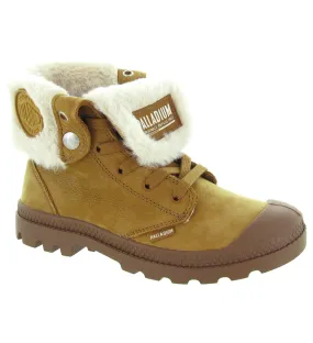bottines et boots - Casual - femme - Nubuck - Camel - Palladium