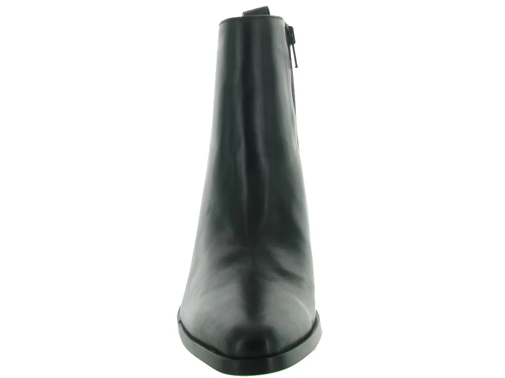 bottines et boots - Classique & Chic - femme - Cuir - Noir - Qootum