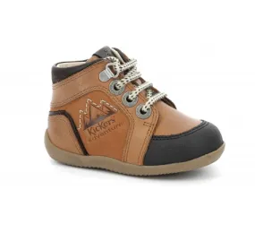 Bottines  Kickers BINS MOUNTAIN Camel 