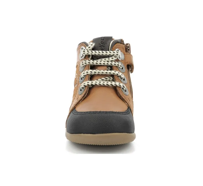 Bottines  Kickers BINS MOUNTAIN Camel 