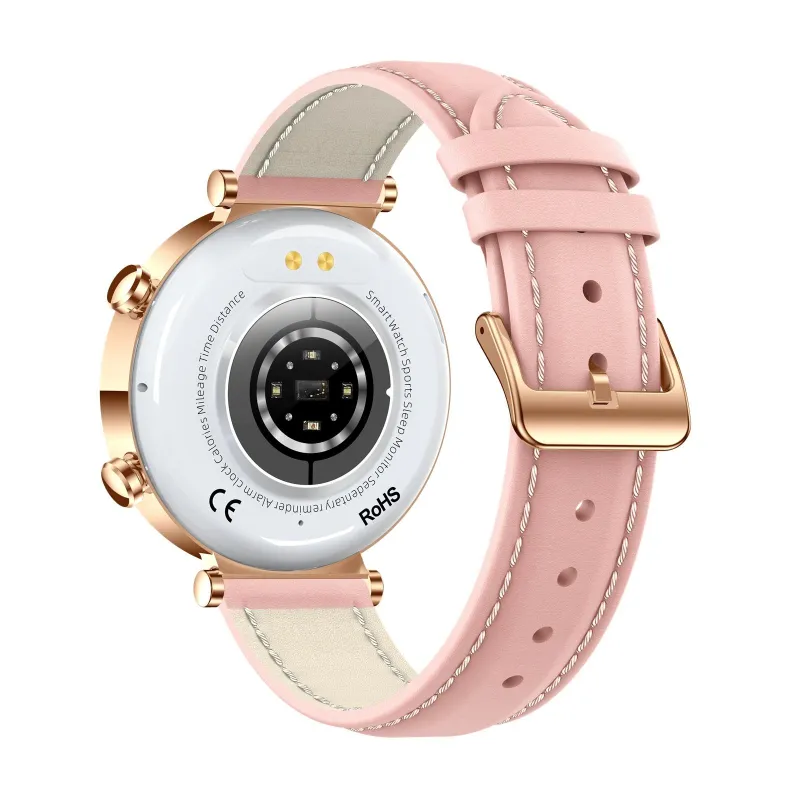 Bracelet Connecté Femme Santé Cardio Glucose Or Rose