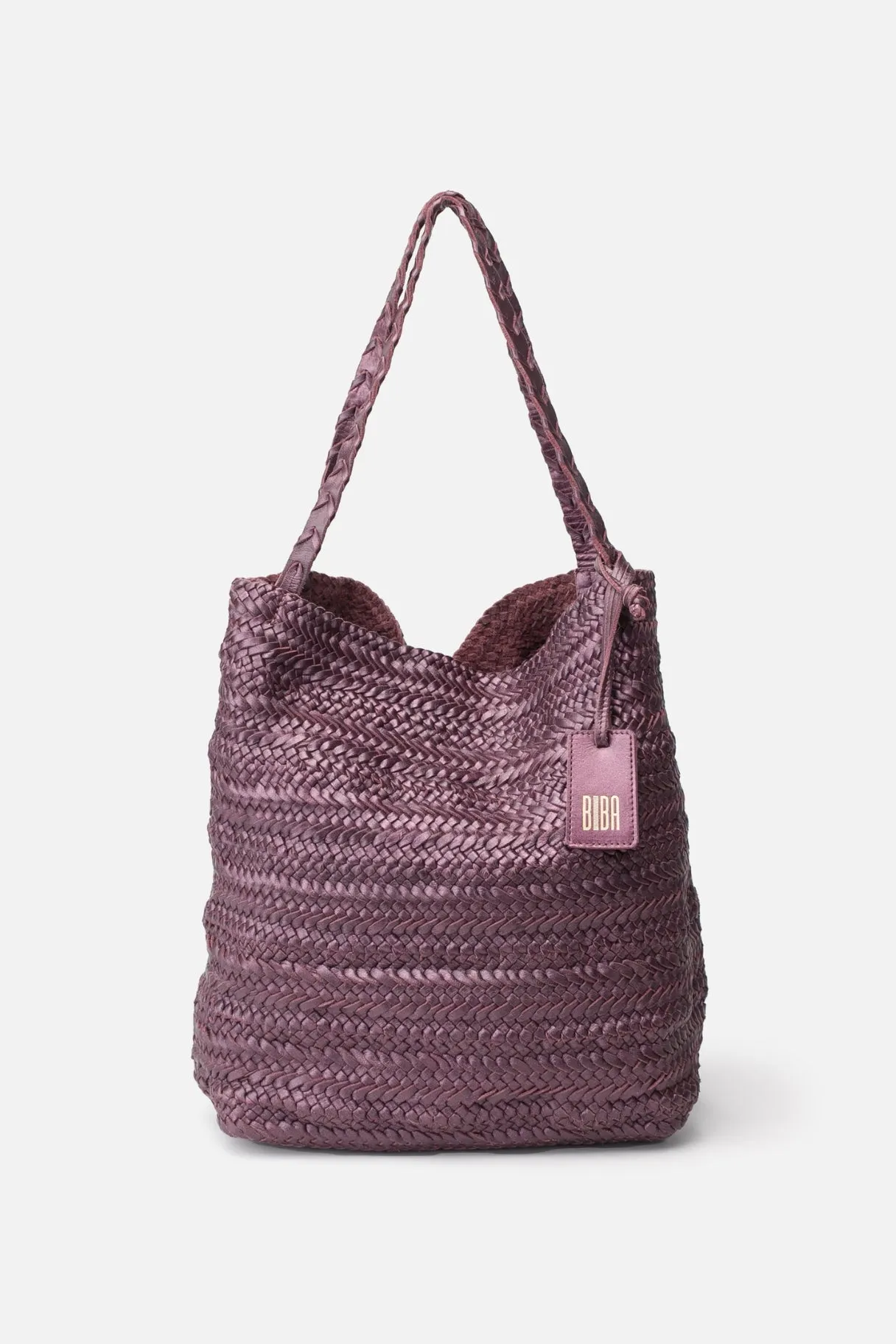 Cabas hobo tressé Biba Ruby RUB1L - légance naturelle