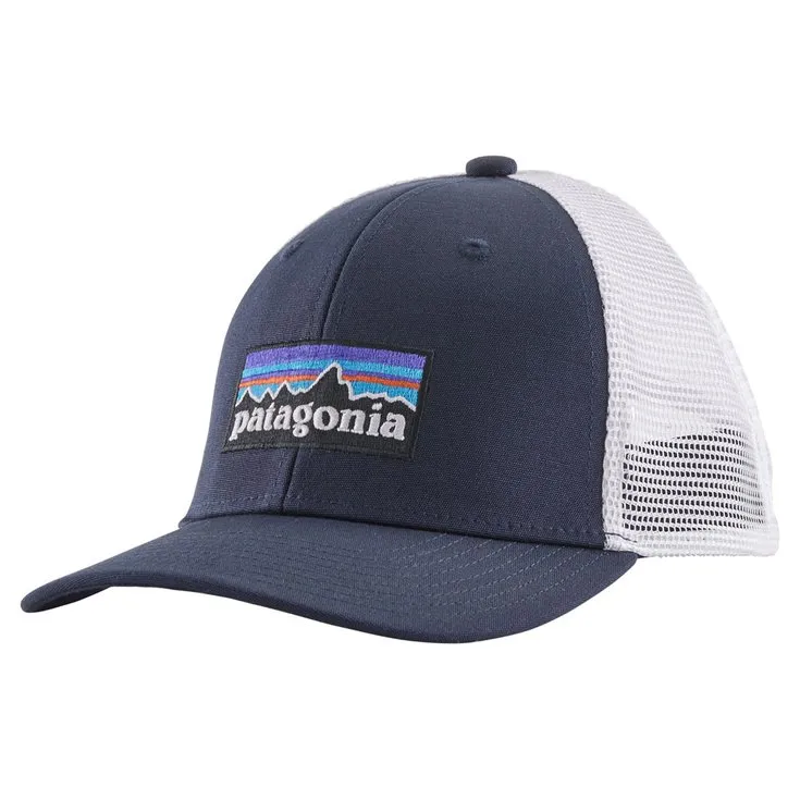 Casquette Patagonia ---Kid's Trucker Hat P-6 Logo Navy Blue
