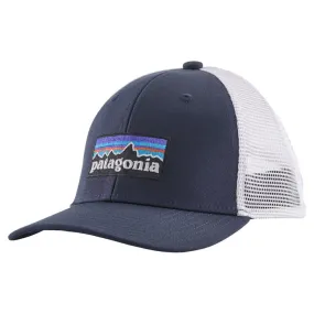 Casquette Patagonia ---Kid's Trucker Hat P-6 Logo Navy Blue