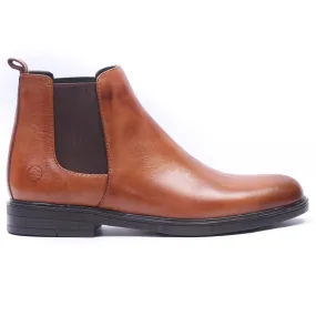 Chelsea boots en cuir Tabac 6041