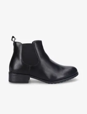 Chelsea boots en simili - Noir