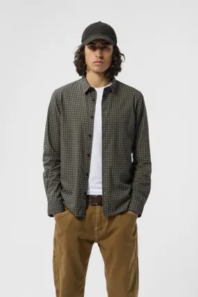 Chemise C-BARCLAY ML CHARBON