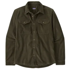 Chemise en velours ctelé Pine Needle Green