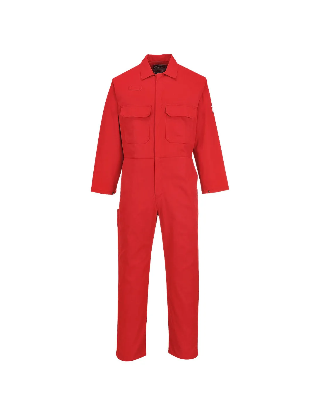 Combinaison Bizweld™ Retardateur de flammes couleur : Rouge taille XL - PORTWEST - - BIZ1RERXLPORTWEST