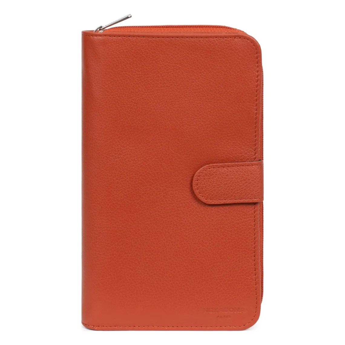 Compagnon de voyage Cuir CONFORT Orange Cara | 3 Suisses