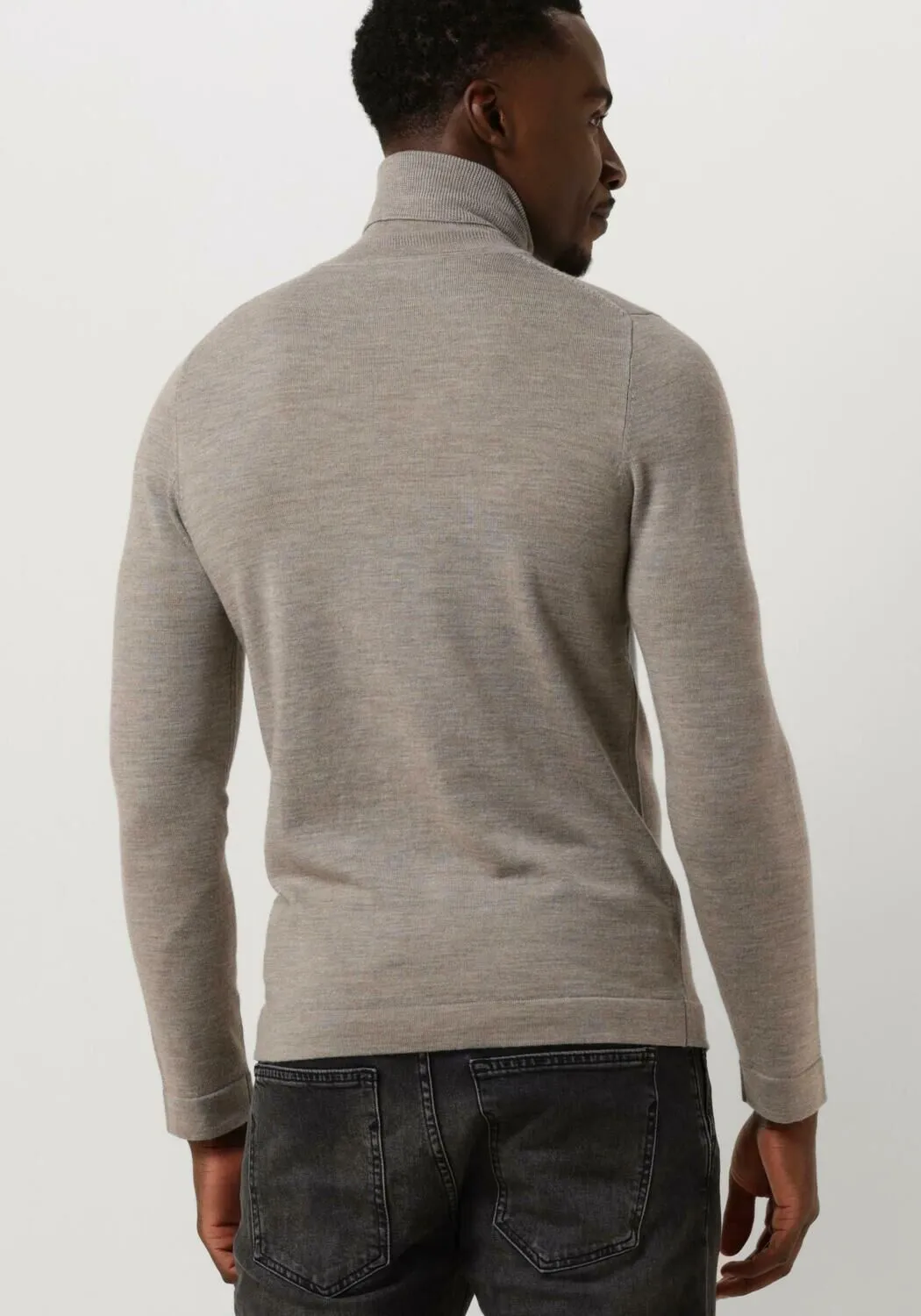 drykorn col roulé joey 420002 en beige