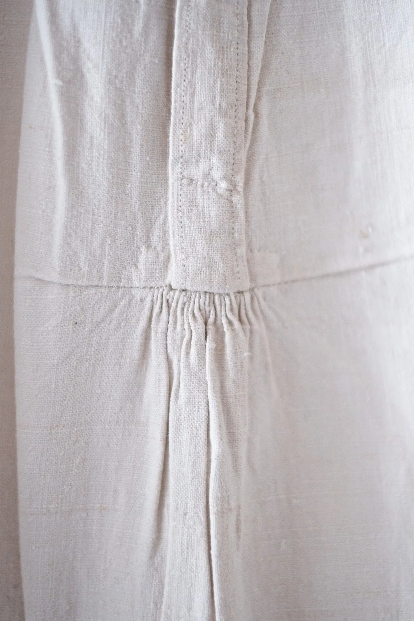 [Début 20e C] chemise en lin antique française