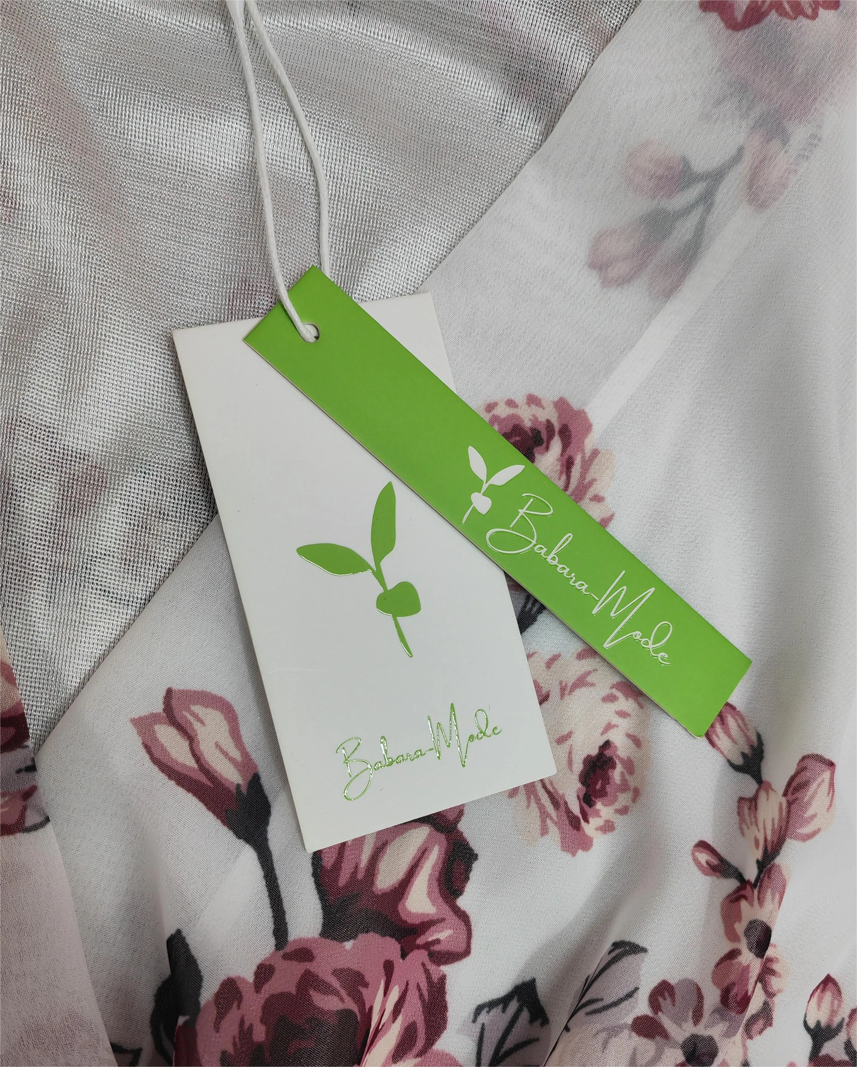 Elsinore | Robe Pour Femmes  Imprimé Floral | Blanc