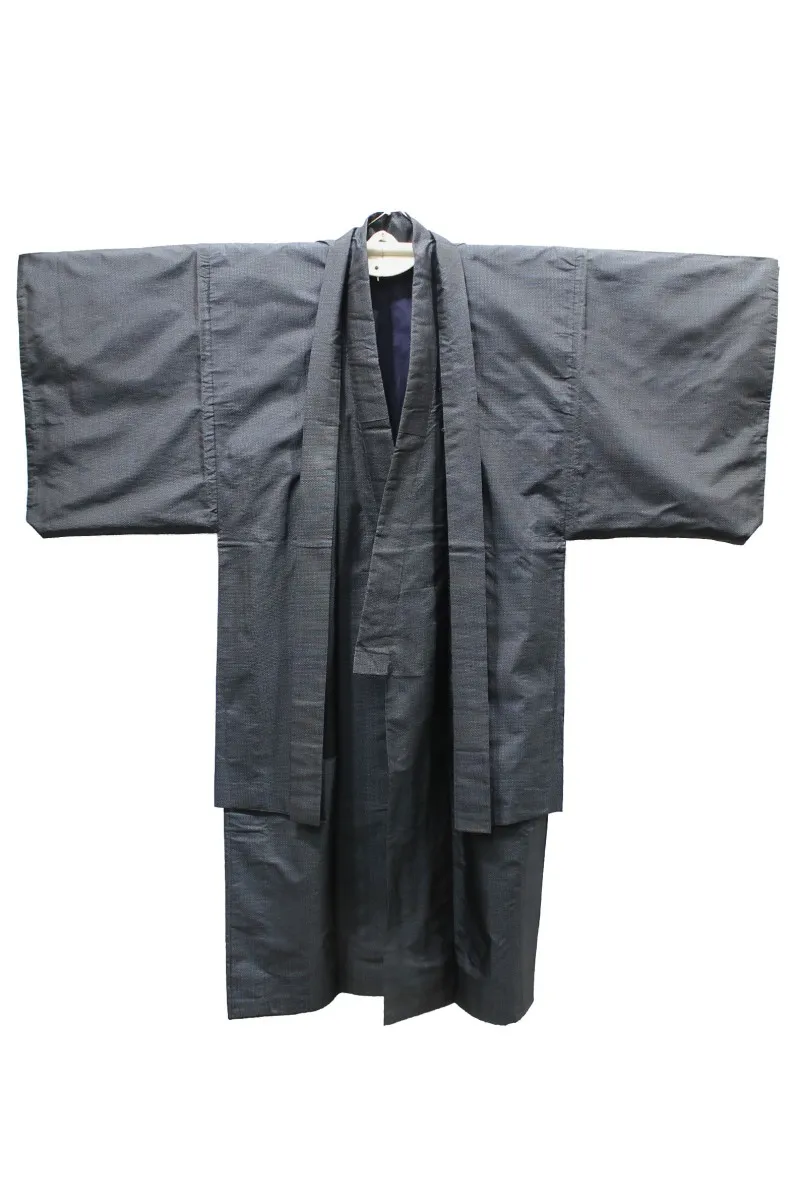 Ensemble Kimono Bleu foncé Couleur bleu foncé
