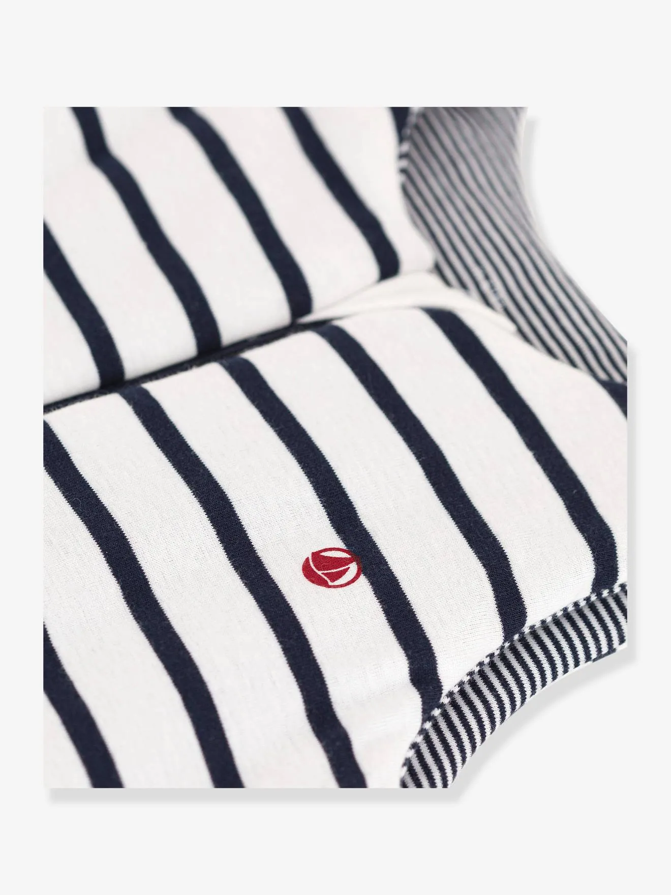Gigoteuse à rayures en coton PETIT BATEAU blanc imprimé - Petit Bateau