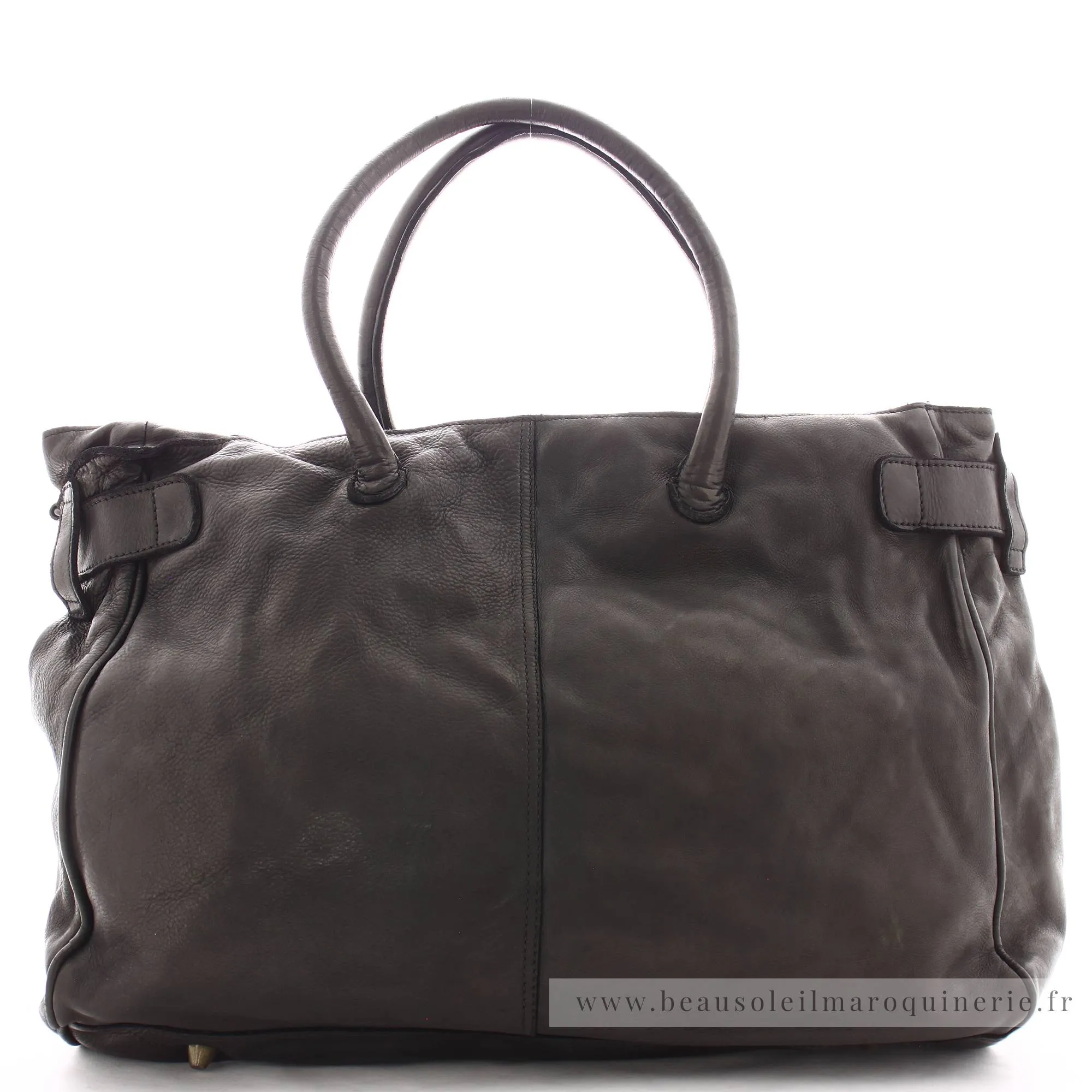 Grand Sac Cabas Cuir Vintage Biba Blossom avec Bandoulière BLO1L