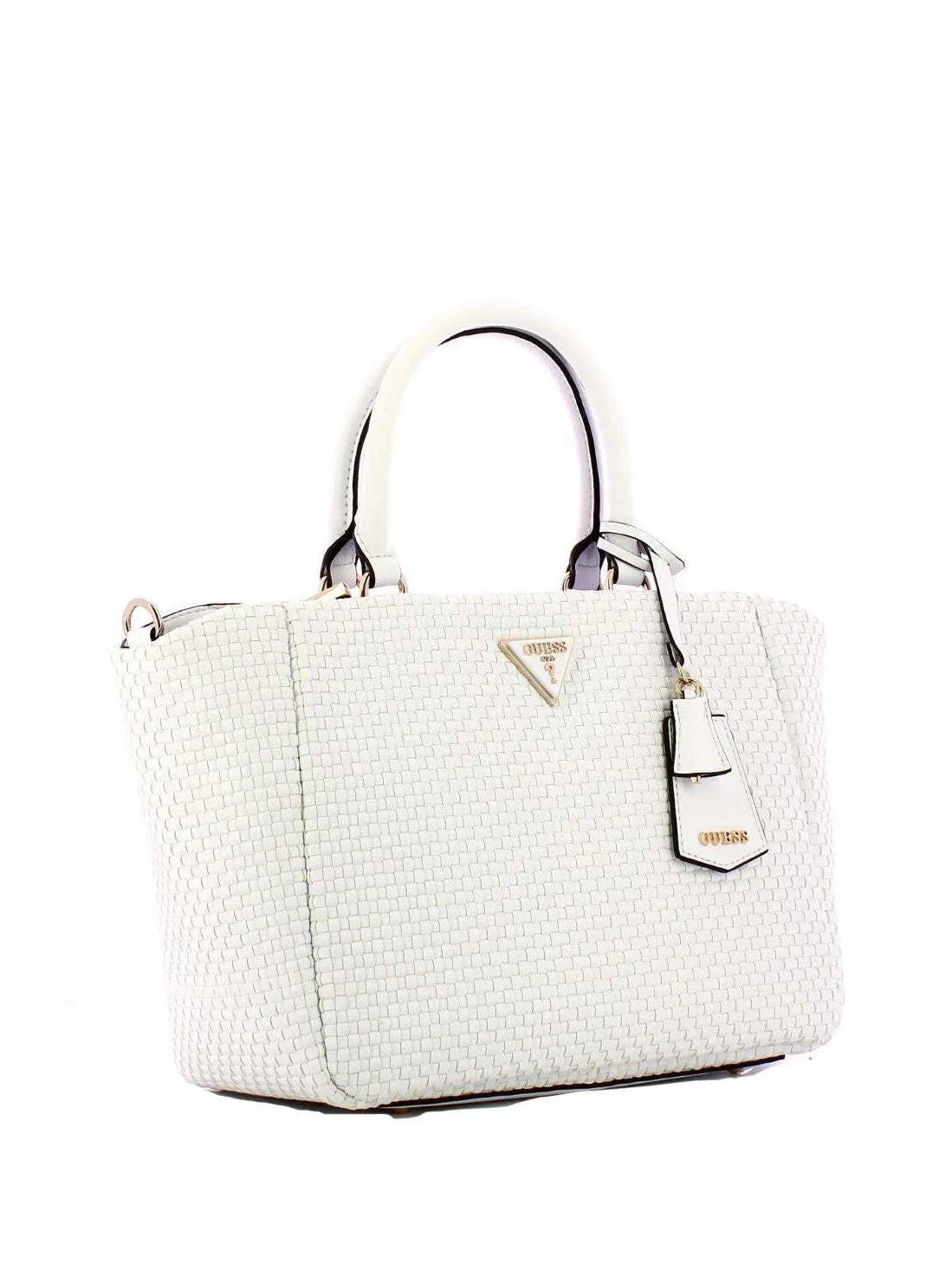 Guess Etel Cabas À Main, Avec Bandoulière Blanc - Achetez À Prix Outlet!