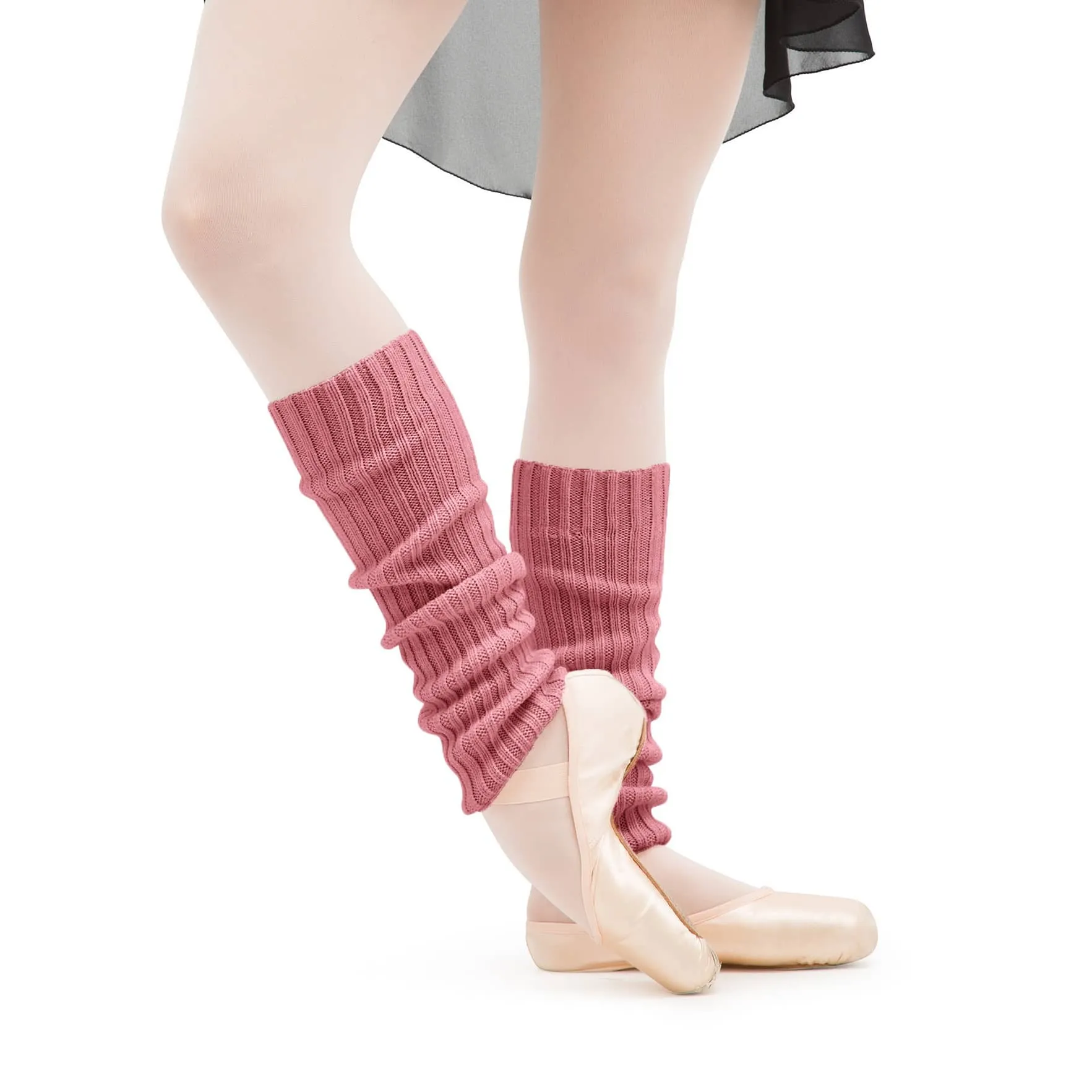 Guêtres d'échauffement Repetto A021 Rosée - Avant scène