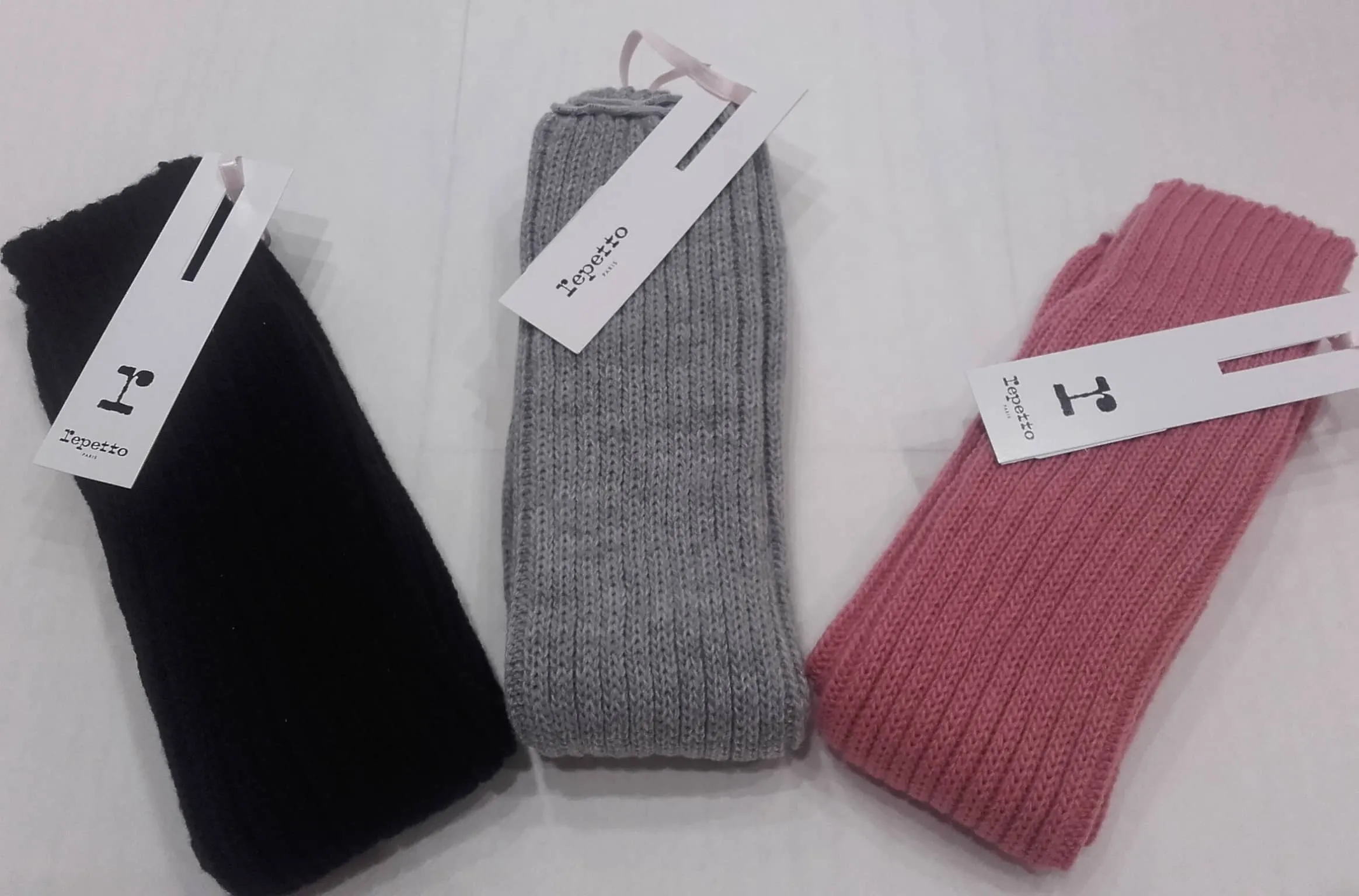 Guêtres d'échauffement Repetto A021 Rosée - Avant scène