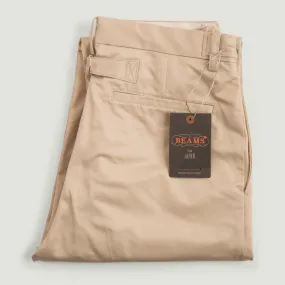 Ivy Trousers Ankle Cut 80/3 Twill Beige