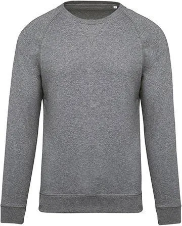 Kariban Sweat-Shirt En Coton Biologique À Manches Raglan Et Col Rond