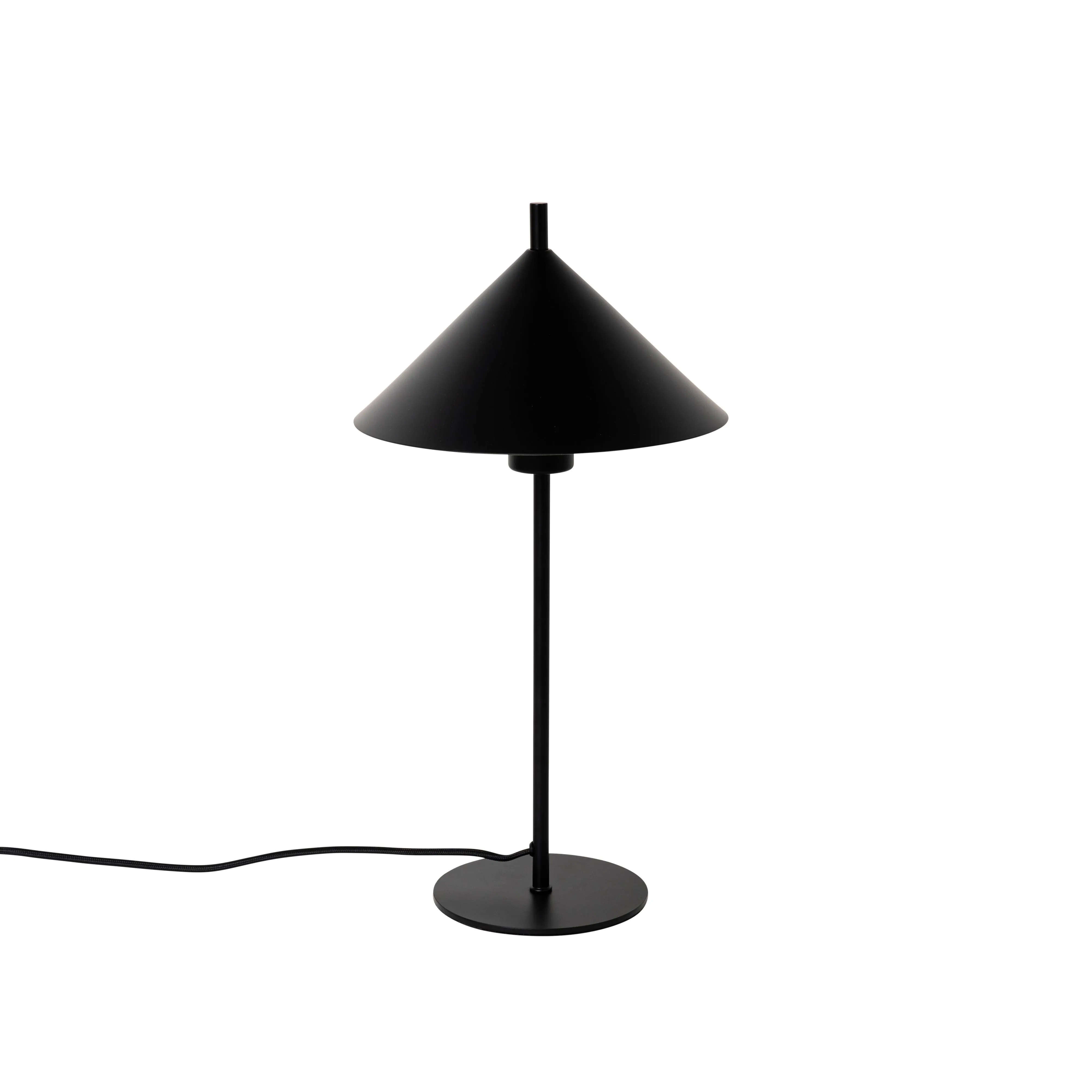 Lampe de table design noire - Triangolo