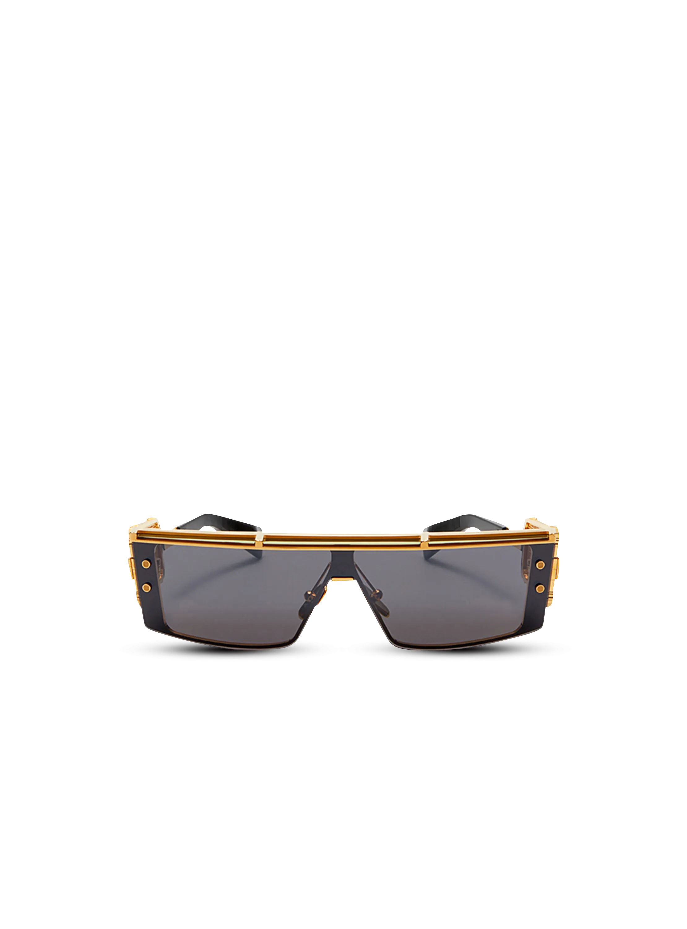 LUNETTES DE SOLEIL WONDER BOY III FORME BOUCLIER EN TITANE - BALMAIN pour FEMME | Printemps