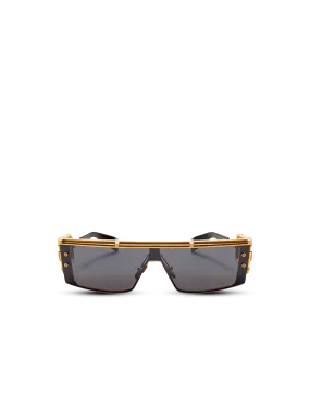 LUNETTES DE SOLEIL WONDER BOY III FORME BOUCLIER EN TITANE - BALMAIN pour FEMME | Printemps
