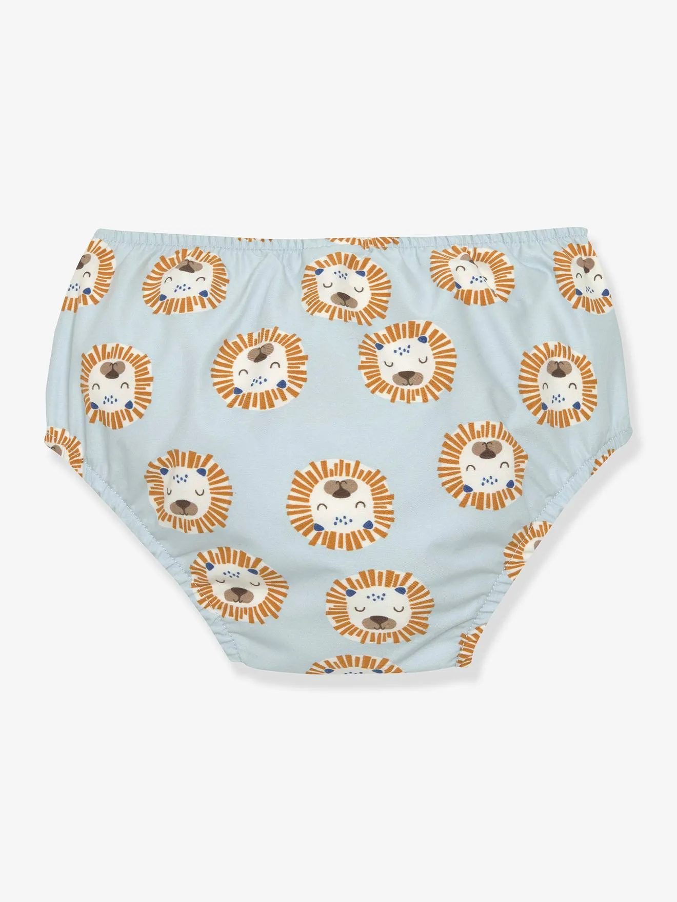 Maillot de bain couche bébé LÄSSIG blanc imprimé - Lassig