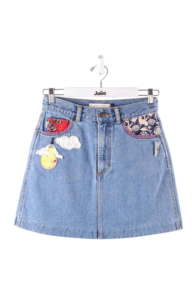 Mini jupe en coton