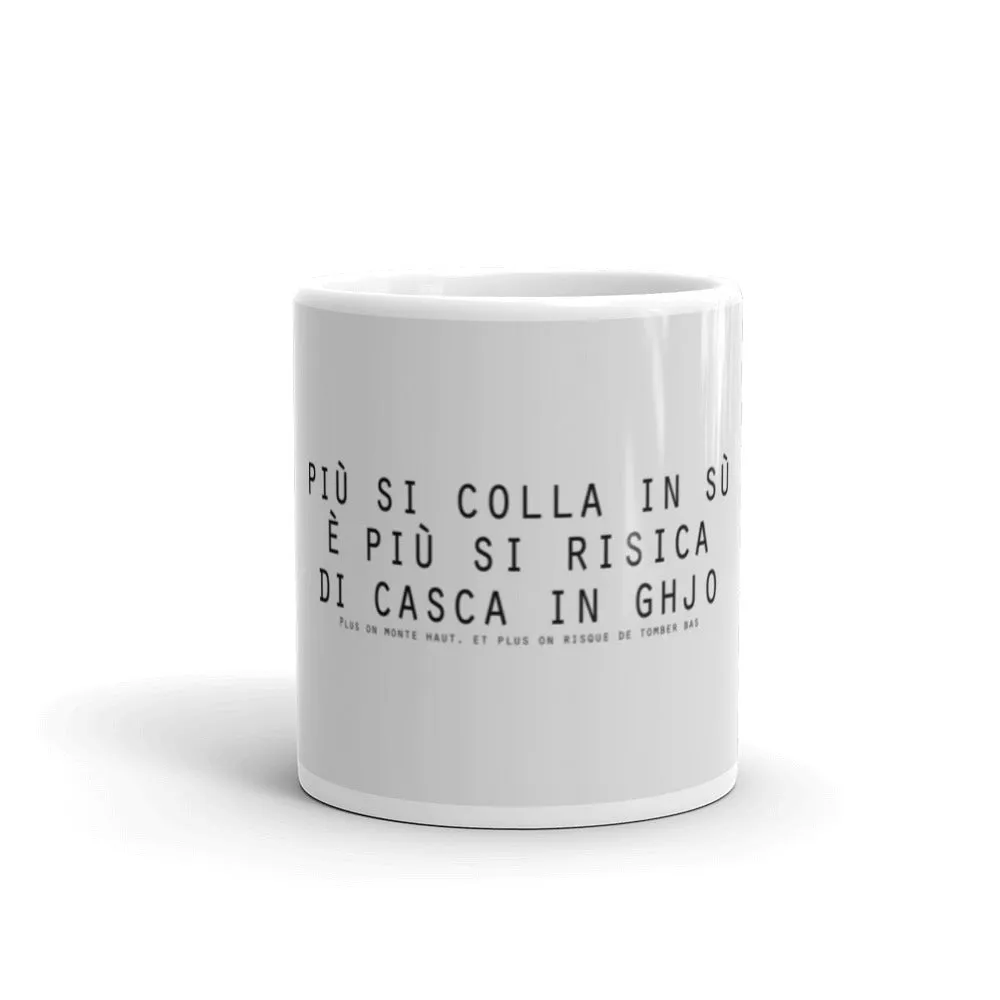 Mug Blanc Brillant Piu si Colla