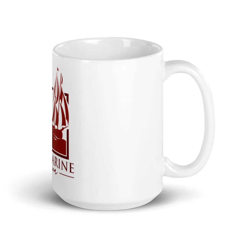 Mug Blanc Brillant The Marine Corsica