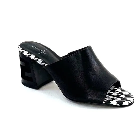 Métamorfose Rable Cuir Noir Blanc