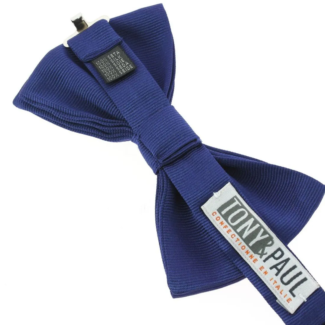 Noeud papillon soie italienne, Bleu royal