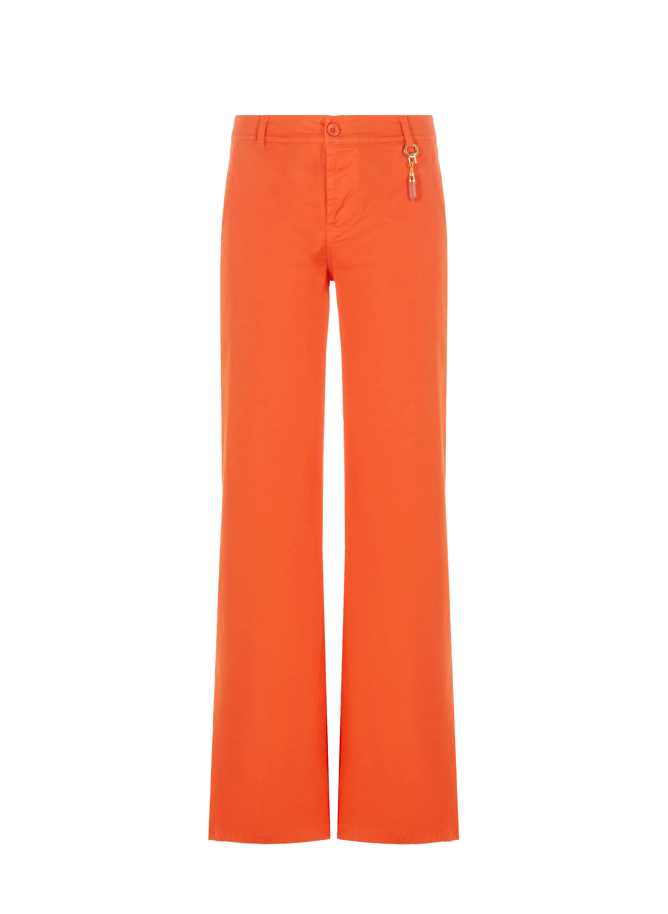 PANTALON AVEC CHARME EN COTON - THE SOCIAL SUNDAY pour FEMME | Printemps