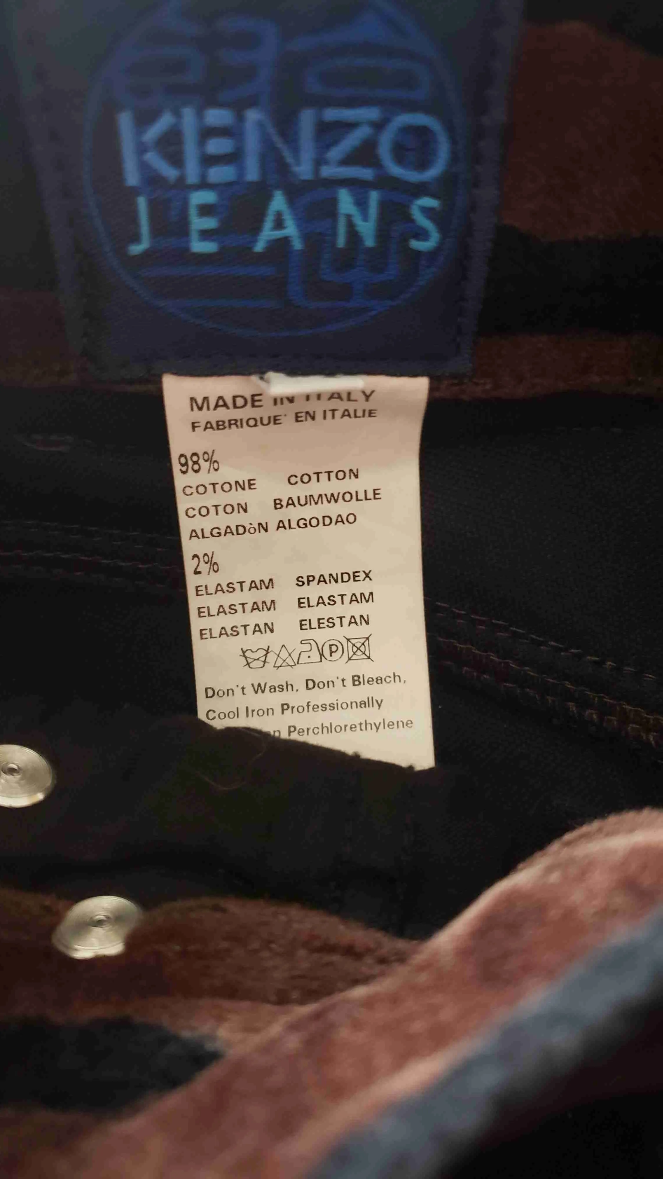 Pantalon zébré Kenzo
