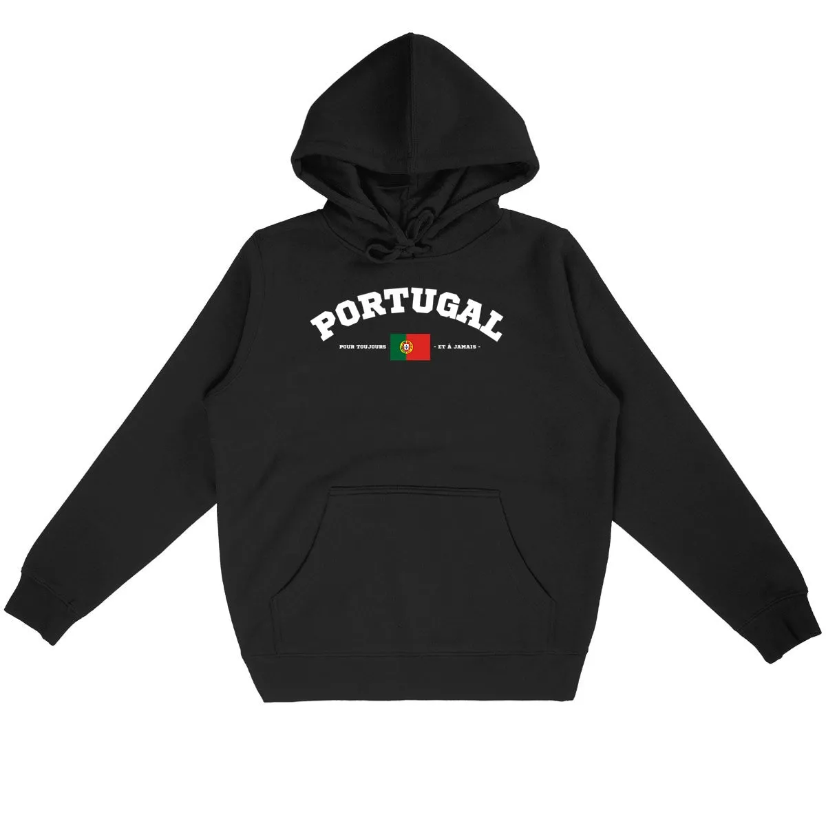 Portugal Design Universitaire - Sweatshirt a capuche coton bio