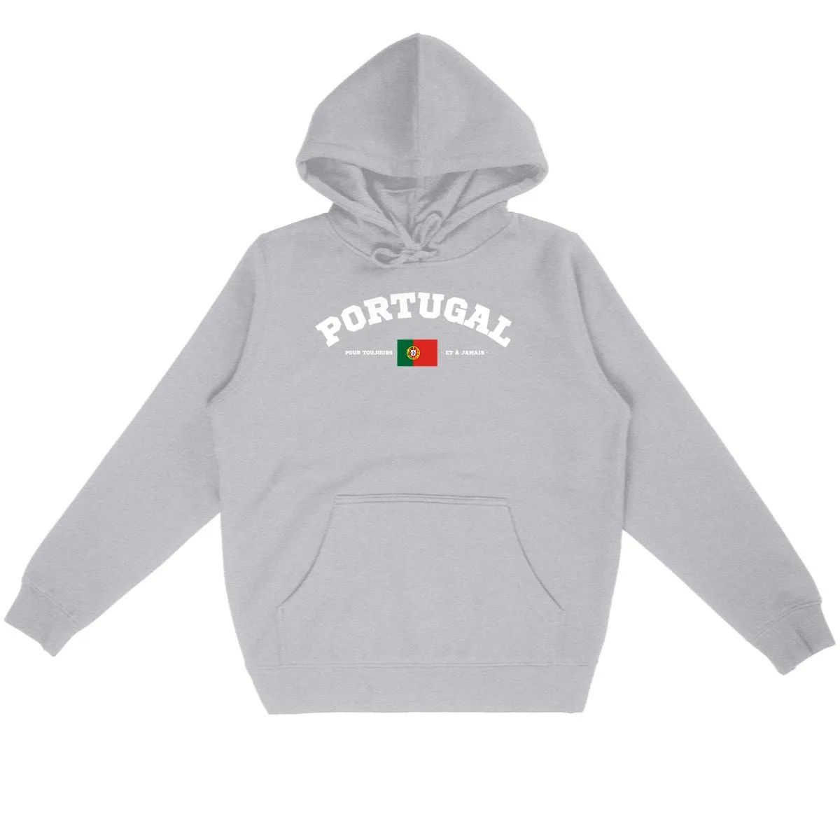 Portugal Design Universitaire - Sweatshirt a capuche coton bio