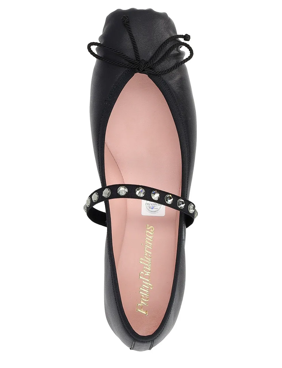 Pretty Ballerinas Kristen ballerines en cuir noir