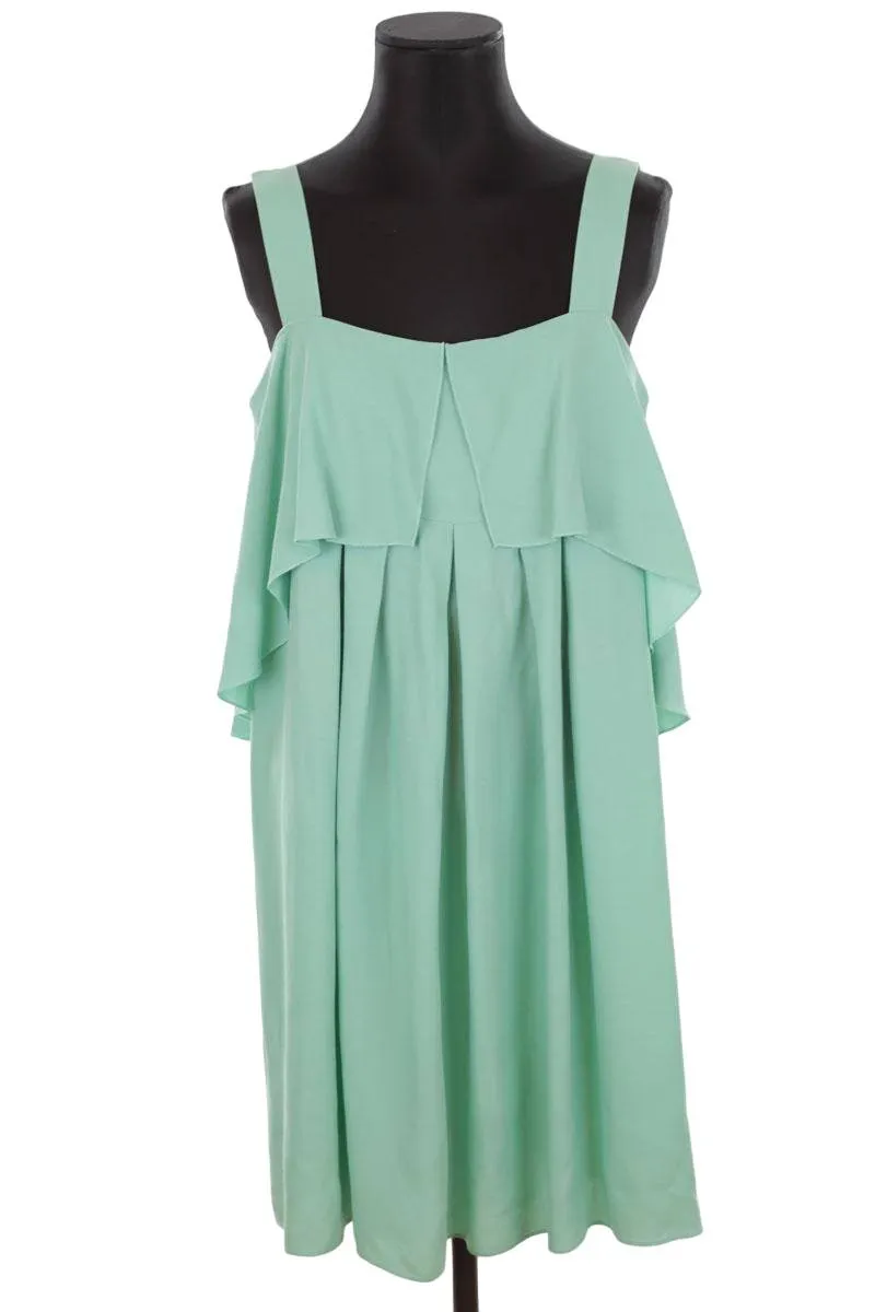 Robe bleu Tara Jarmon bleu. Matière principale synthétique. Taille 42.