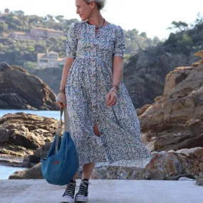 Robe Camille - bourgeons multico